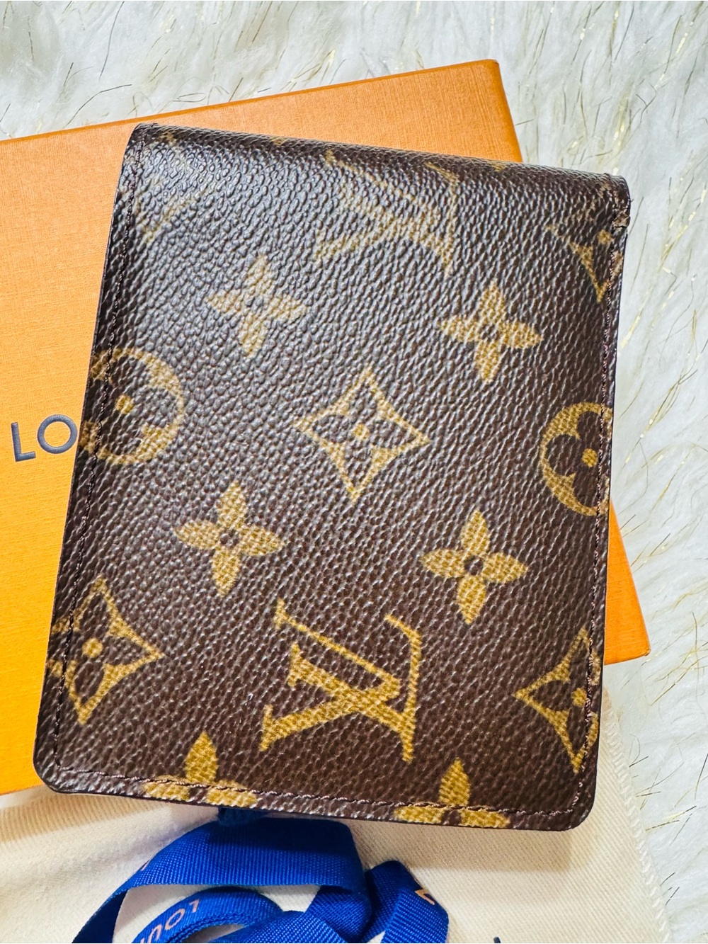 Louis Vuitton Multiple Bifold Mens wallet Mono with duster